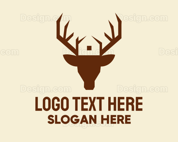 Reindeer Antler House Logo