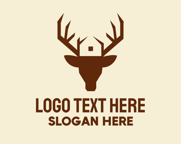 Moose Head logo example 3