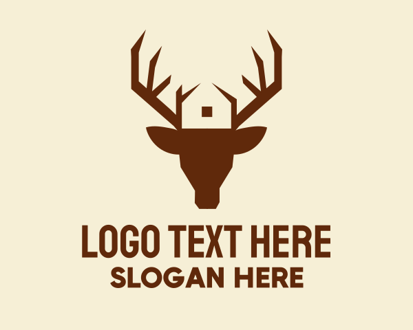 Reindeer Antler House  logo