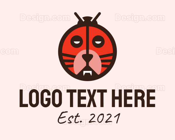 Tiger Ladybug Mask Logo