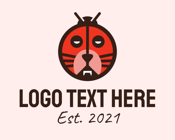 Ladybug logo example 2