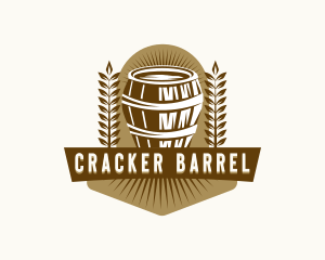 Brewery Barrel Beverage logo design