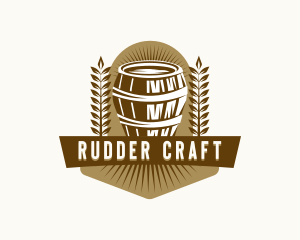 Brewery Barrel Beverage logo design