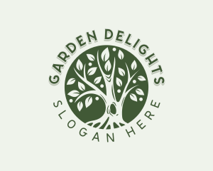 Tree Eco Garden logo design