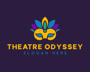 Theatre Mardi Gras Event logo