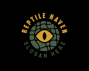 Reptile Eye Safari logo design