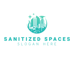 Housekeeping Cleaning Sanitation logo