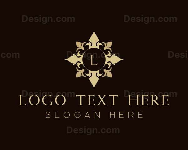 Floral Ornamental Boutique Logo