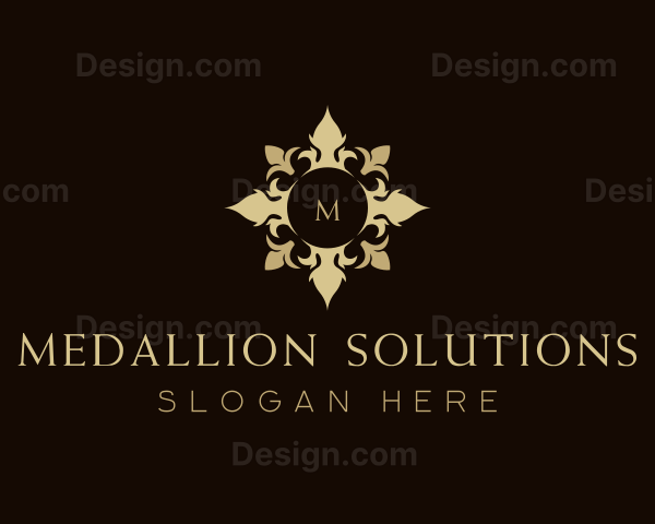 Floral Ornamental Boutique Logo