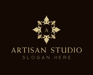 Floral Ornamental Boutique Logo