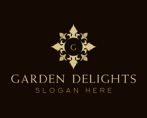 Floral Ornamental Boutique logo design