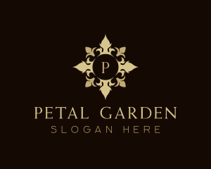 Floral Ornamental Boutique logo design