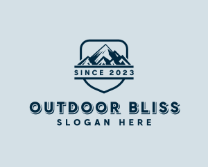 Mountain Outdoor Travel logo design