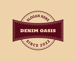 Denim Stitch Western Business logo
