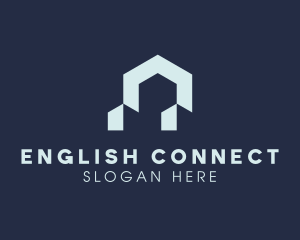 Modern Home Real Estate logo design