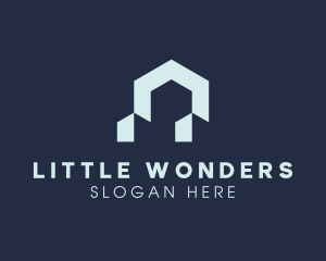 Modern Home Real Estate logo design