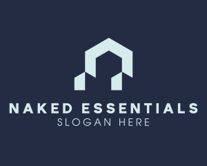 Modern Home Real Estate logo design