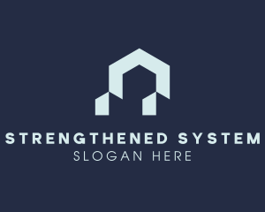 Modern Home Real Estate logo design