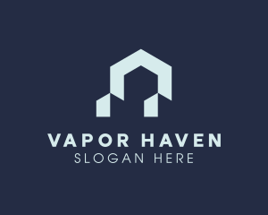 Modern Home Real Estate logo design