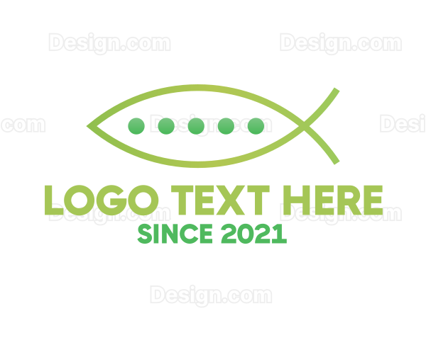 Organic Fish Pea Logo