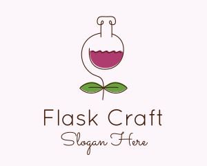 Wine Flower Flask logo