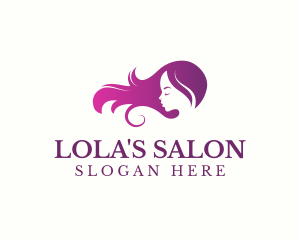 Feminine Hair Salon logo design