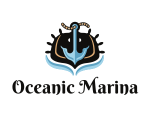 Maritime Anchor Sailing logo design