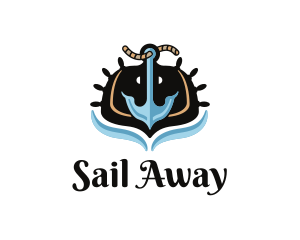 Maritime Anchor Sailing logo design