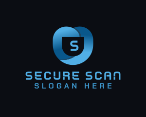 Tech Security Shield logo design