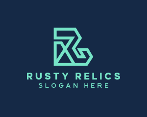 Generic Polygon Letter R logo design