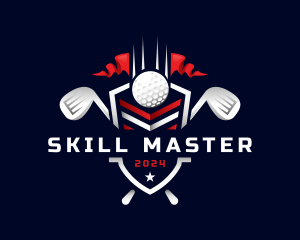 Golf Club Shield logo design