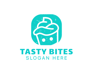 Cupcake Dessert Bakery logo design