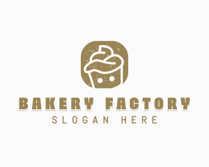 Cupcake Dessert Bakery logo design