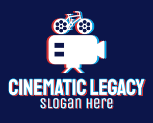 Glitchy Bicycle Cinema logo