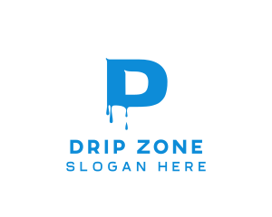 Paint Liquid Dripping logo