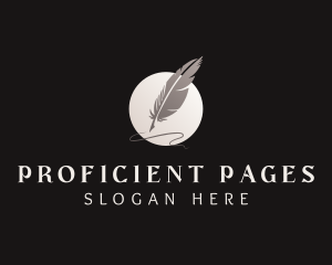 Calligraphy Writing Quill  logo