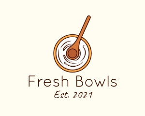 Homemade Yogurt Bowl logo design