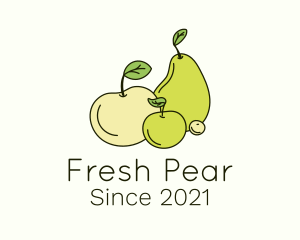 Organic Fruit Plant logo