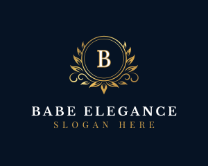 Luxury Wreath Event logo design