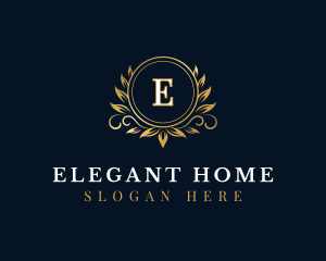 Luxury Wreath Event logo design