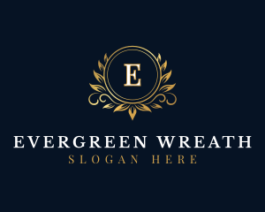 Luxury Wreath Event logo design