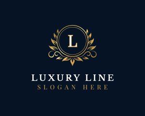 Luxury Wreath Event logo design