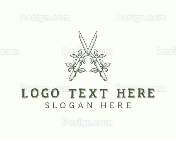 Gardener Grass Shears Logo