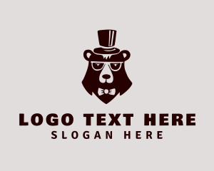 Top Hat Bear Fashion Logo