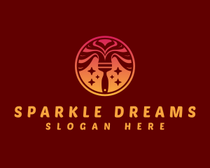 Sparkle Paintbrush Refurbish logo