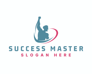 Humanitarian Success Union Man logo design