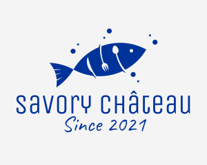 Fish Buffet Restaurant  logo design