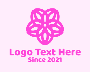 Beauty Cosmetic Flower logo