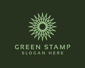 Green Mandala Wellness logo design