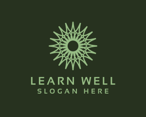 Green Mandala Wellness logo design